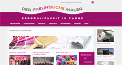 Desktop Screenshot of derfreundlichemaler.at